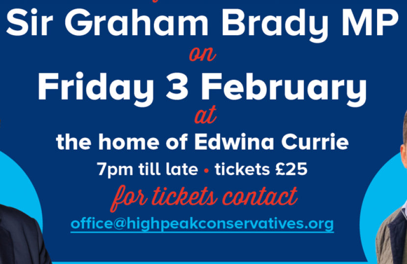An evening with Sir Graham Brady MP